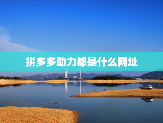 拼多多助力都是什么网址
