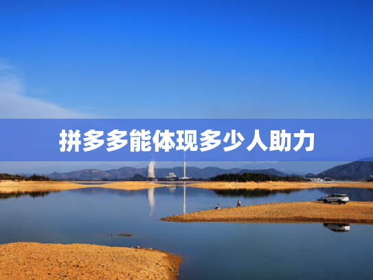 拼多多能体现多少人助力