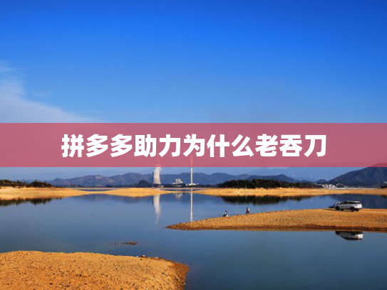 拼多多助力为什么老吞刀