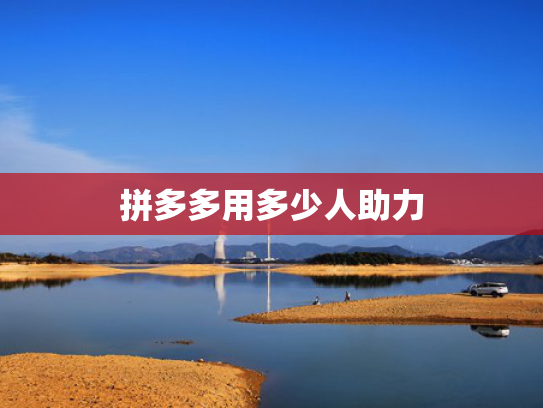 拼多多用多少人助力