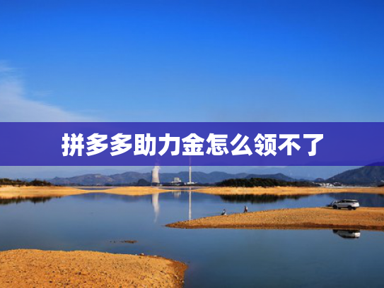 拼多多助力金怎么领不了